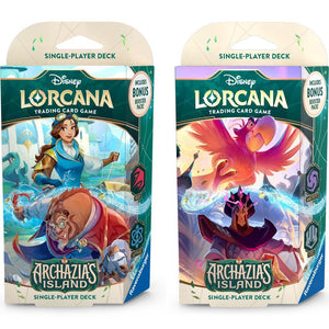 Disney Lorcana Archazias Island Starter Deck Set of 2