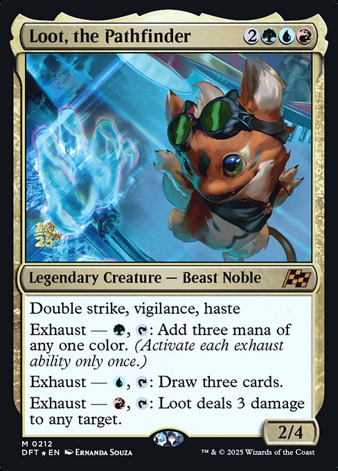 Loot, the Pathfinder (212s) [Aetherdrift Promos]