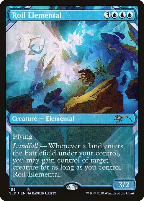 Roil Elemental (155) [Secret Lair Drop] [Showcase]