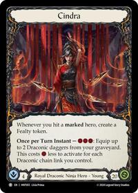 Cindra // Fang (HNT055//HNT099) [The Hunted]