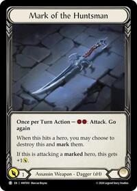 Mark of the Huntsman // Obsidian Fire Vein (HNT010//HNT100) [The Hunted]