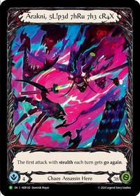 Arakni, 5L!p3d 7hRu 73h cR4X (Extended Art) (HER130) [Flesh and Blood Promo Cards]