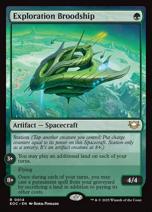 Exploration Broodship (14) [Edge of Eternities Commander]