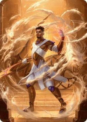 Basri, Tomorrow's Champion Art Card (9) [Aetherdrift Art Series]