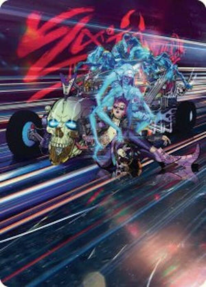 Midnight Mangler Art Card (38) [Aetherdrift Art Series]