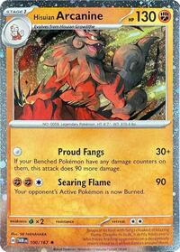 Hisuian Arcanine - 100/167 (Cosmos Holo) (100/167) [Blister Exclusives]