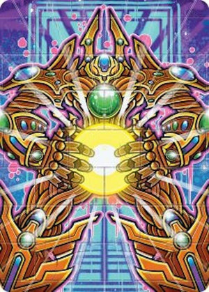 Brightglass Gearhulk Art Card (53) [Aetherdrift Art Series]