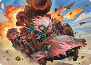 Redshift, Rocketeer Chief Art Card (13) [Aetherdrift Art Series]