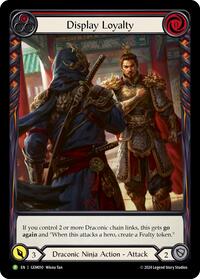Display Loyalty (Red) (GEM010) [GEM Pack 1]