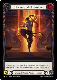 Demonstrate Devotion (Red) (GEM011) [GEM Pack 1]