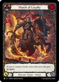 March of Loyalty (Red) (GEM016) [GEM Pack 1]