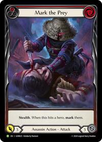 Mark the Prey (Red) (GEM023) [GEM Pack 1]