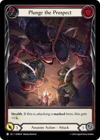 Plunge the Prospect (Red) (GEM024) [GEM Pack 1]