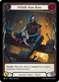 Whittle from Bone (Red) (GEM026) [GEM Pack 1]