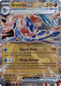 Greninja ex (GameStop Metal Card) (106/167) [Miscellaneous Cards and Products]