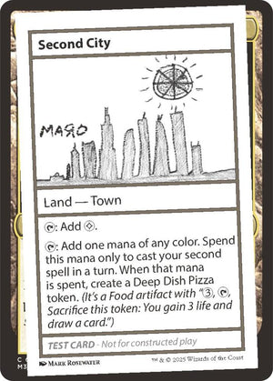 Second City [Un-Known Event Playtest Cards]