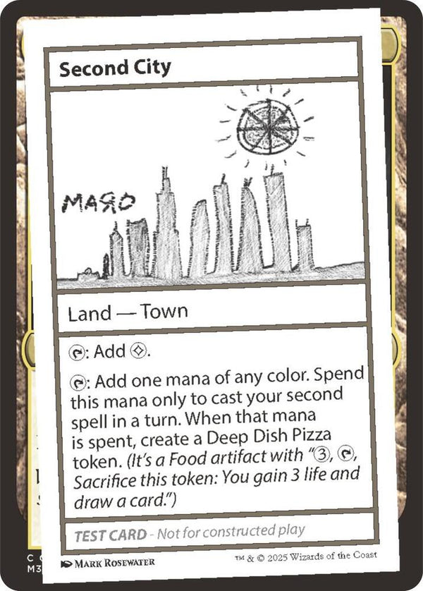 Second City [Un-Known Event Playtest Cards]
