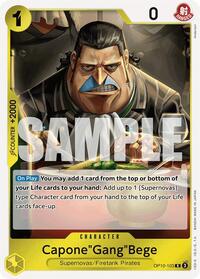 Capone"Gang"Bege (OP10-103) [Royal Blood]