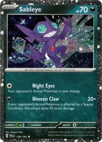 Sableye (Cosmos Holo) (136/193) [Miscellaneous Cards and Products]