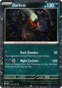 Darkrai (Cosmos Holo) (136/197) [Miscellaneous Cards and Products]
