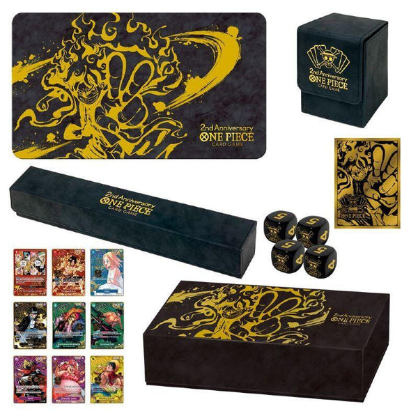One Piece Japanese Version 2nd Anniversary Set Sealed Promotional Bundle