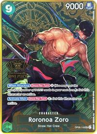 Roronoa Zoro (One Piece Japanese Version 2nd Anniversary Set) (OP06-118) [One Piece Promotion Cards]
