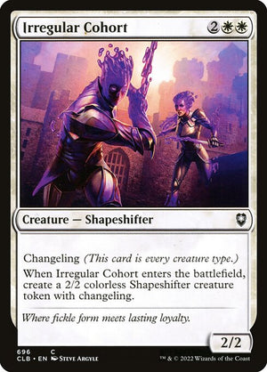 Irregular Cohort (696) [Commander Legends: Battle for Baldur's Gate]