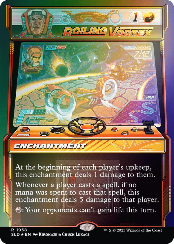 Roiling Vortex (Rainbow Foil) (1958) [Secret Lair Drop]