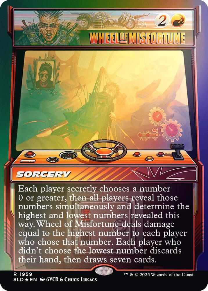 Wheel of Misfortune (1959) (Rainbow Foil) [Secret Lair Drop]