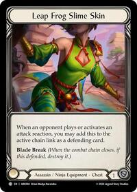 Leap Frog Slime Skin (ARK004) [Blitz Deck The Hunted Arakni]