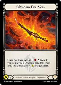 Obsidian Fire Vein (FNG002) [Blitz Deck The Hunted Fang]