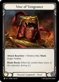 Vow of Vengeance (FNG003) [Blitz Deck The Hunted Fang]
