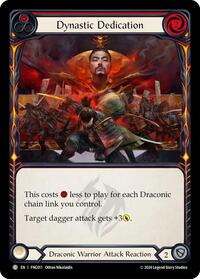 Dynastic Dedication (Red) (FNG011) [Blitz Deck The Hunted Fang]