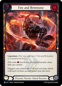 Fire and Brimstone (FNG013) [Blitz Deck The Hunted Fang]