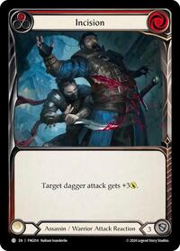 Incision (Red) (FNG014) [Blitz Deck The Hunted Fang]