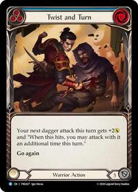 Twist and Turn (Blue) (FNG027) [Blitz Deck The Hunted Fang]