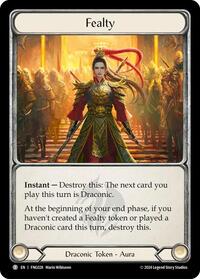 Fealty // Marked (FNG029 // FNG029) [Blitz Deck The Hunted Fang]