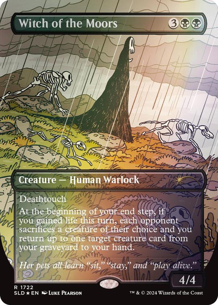 Witch of the Moors (Rainbow Foil) (1722) [Secret Lair Drop]