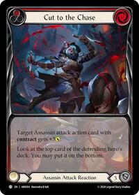 Cut to the Chase (Red) (Extended Art) (ARK014) [Blitz Deck The Hunted Arakni]