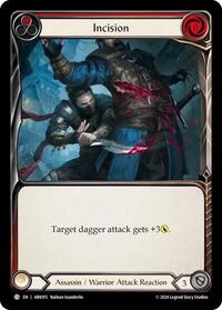 Incision (Red) (ARK015) [Blitz Deck The Hunted Arakni]