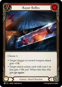 Razor Reflex (Red) (ARK016) [Blitz Deck The Hunted Arakni]