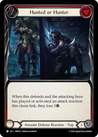 Hunted or Hunter (Red) (ARK017) [Blitz Deck The Hunted Arakni]