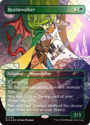 Realmwalker (Rainbow Foil) (1724) [Secret Lair Drop]
