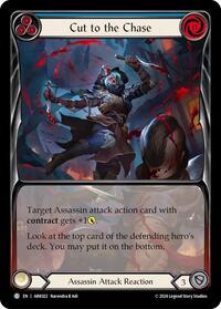 Cut to the Chase (Blue) (Extended Art) (ARK022) [Blitz Deck The Hunted Arakni]