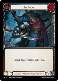 Incision (Blue) (ARK023) [Blitz Deck The Hunted Arakni]