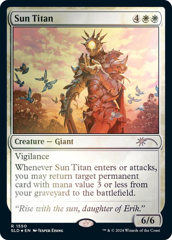 Sun Titan (Rainbow Foil) (1550) [Secret Lair Drop]