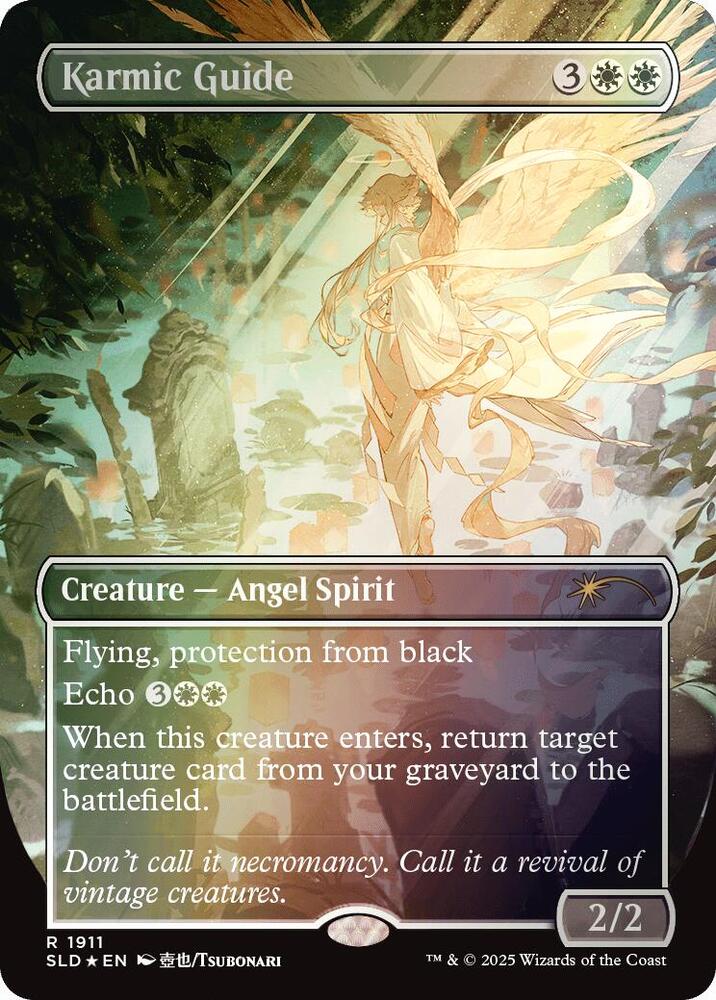 Karmic Guide (1911) (Rainbow Foil) [Secret Lair Drop]