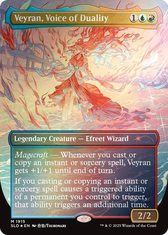 Veyran, Voice of Duality (Rainbow Foil) (1915) [Secret Lair Drop]
