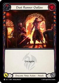 Dust Runner Outlaw (Red) (CIN011) [Blitz Deck The Hunted Cindra]