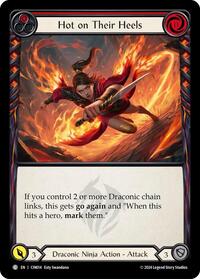 Hot on Their Heels (Red) (CIN014) [Blitz Deck The Hunted Cindra]